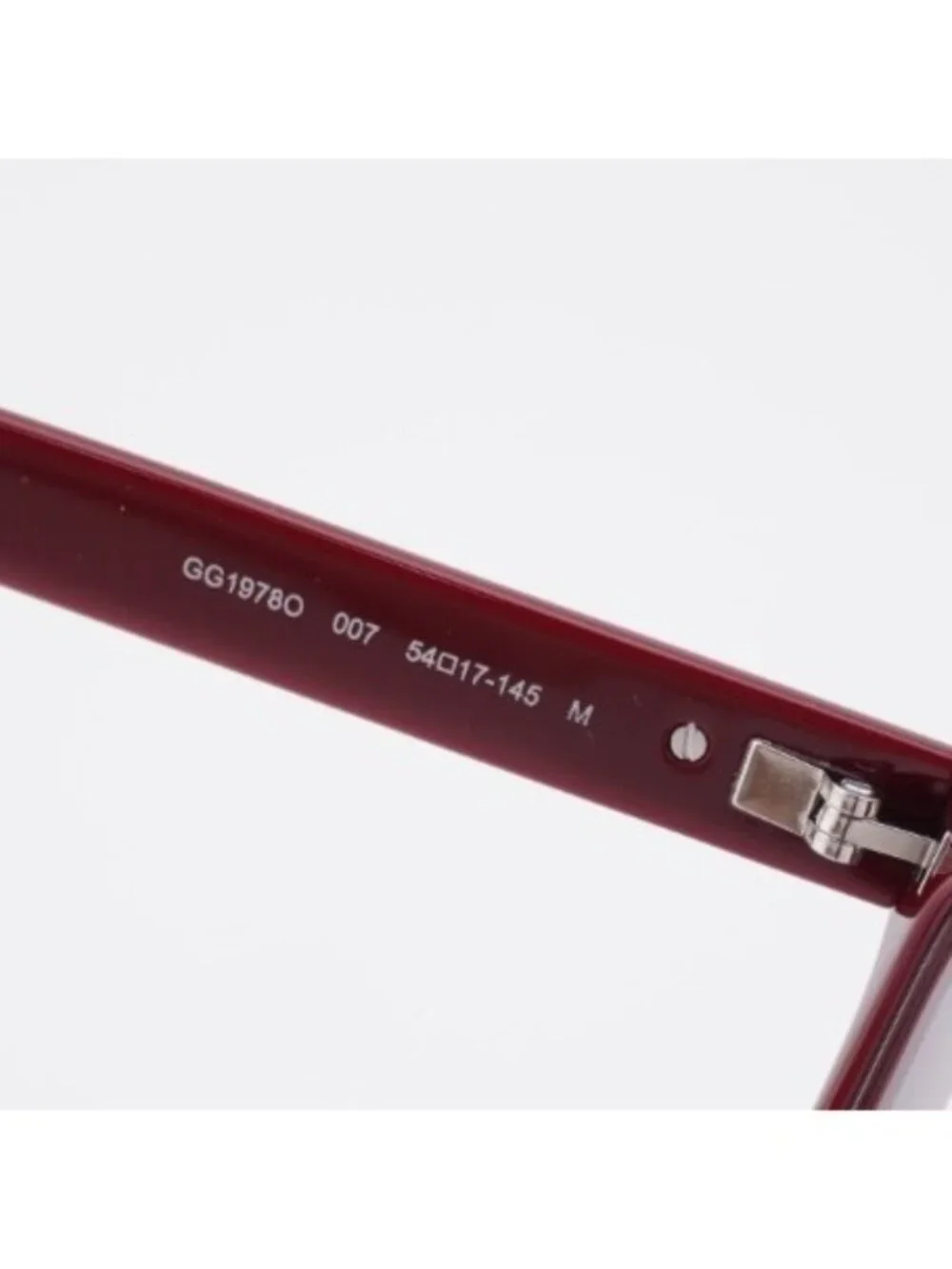Gucci GG1978O 007 Eyeglasses Bordeaux 54mm Square Frame